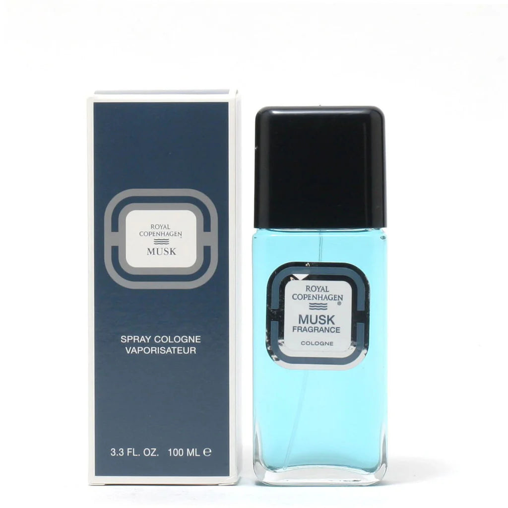 Royal Copenhagen Cologne Spray for Men 3.3 Oz – Classic Aromatic Fougère Men’s Fragrance