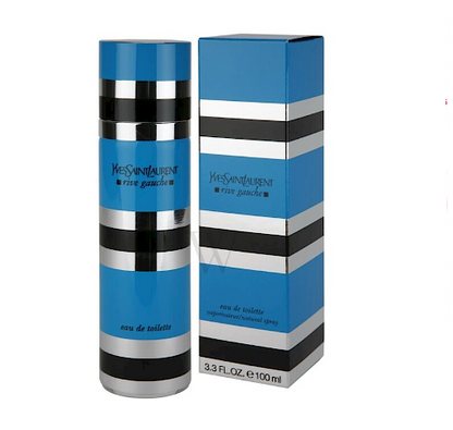Yves Saint Laurent Rive Gauche Eau de Toilette 3.3 Oz / 100ml for Women – Classic Floral Aldehyde Fragrance