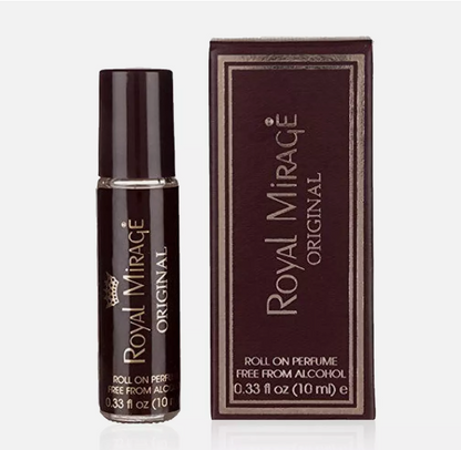 Royal Mirage II Roll-On Perfume 0.33 Fl. Oz (10 ml) – Classic Warm Oriental Pocket Fragrance