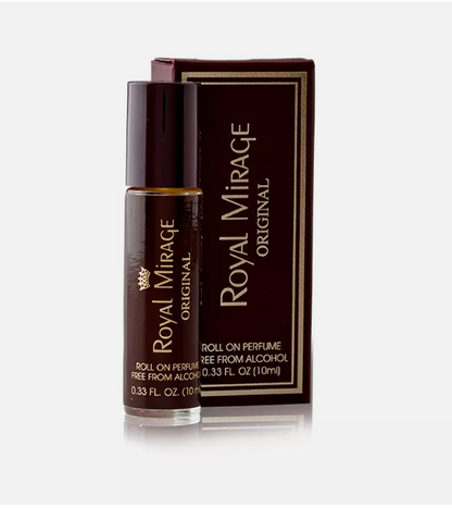 Royal Mirage II Roll-On Perfume 0.33 Fl. Oz (10 ml) – Classic Warm Oriental Pocket Fragrance
