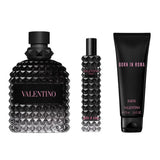 Valentino Uomo Born In Roma 3 Pcs Gift Set for Men – 3.4 EDT + 0.5 EDT + 2.5 Shower Gel