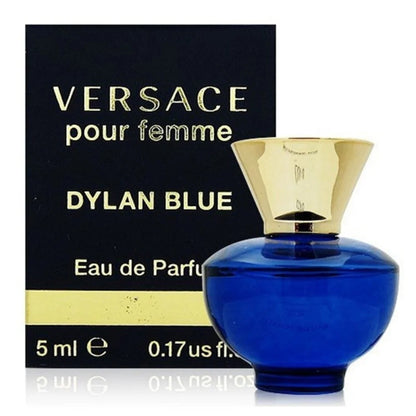 Versace Dylan Blue Eau de Parfum Mini for Men – 0.17 fl oz