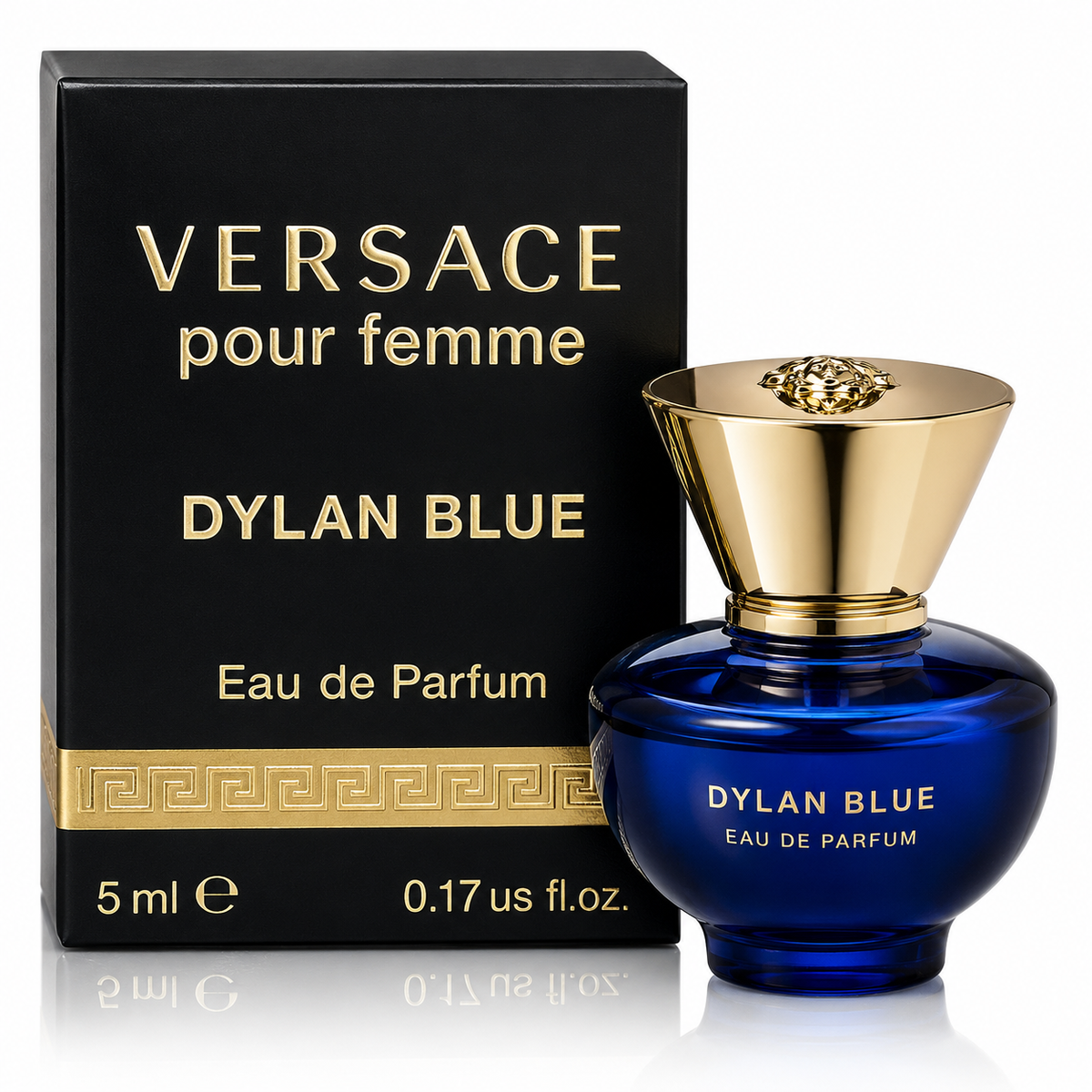 Versace Dylan Blue Eau de Parfum bottle 