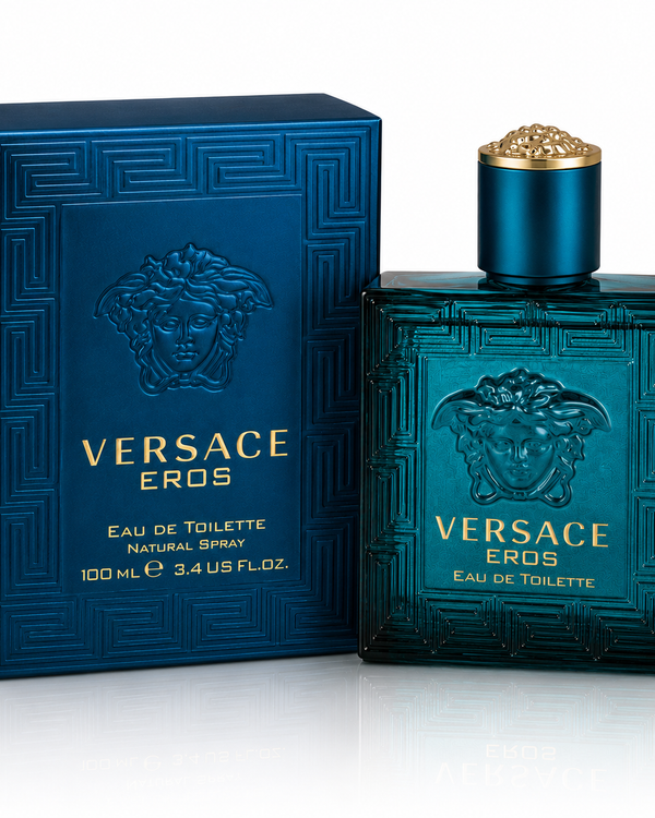 Versace Eros Eau de Toilette Mini for Men – Fresh Minty Woody Fragrance