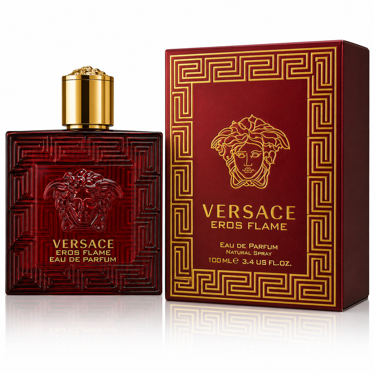 Versace Eros Flame EDP for Men 3.4 Oz