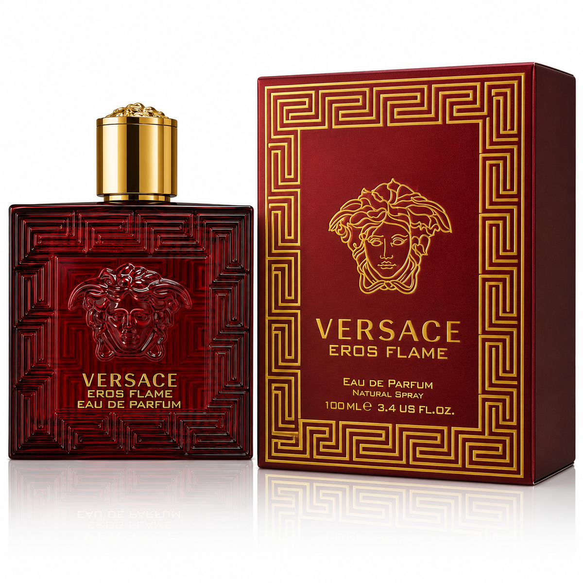 Versace Eros Flame EDP for Men 3.4 Oz