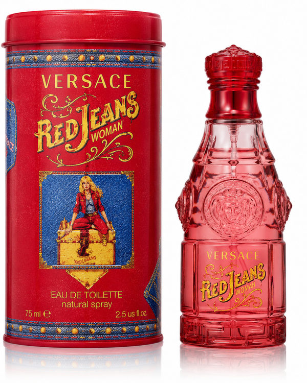 Versace Red Jeans EDT Spray 2.5 Oz
