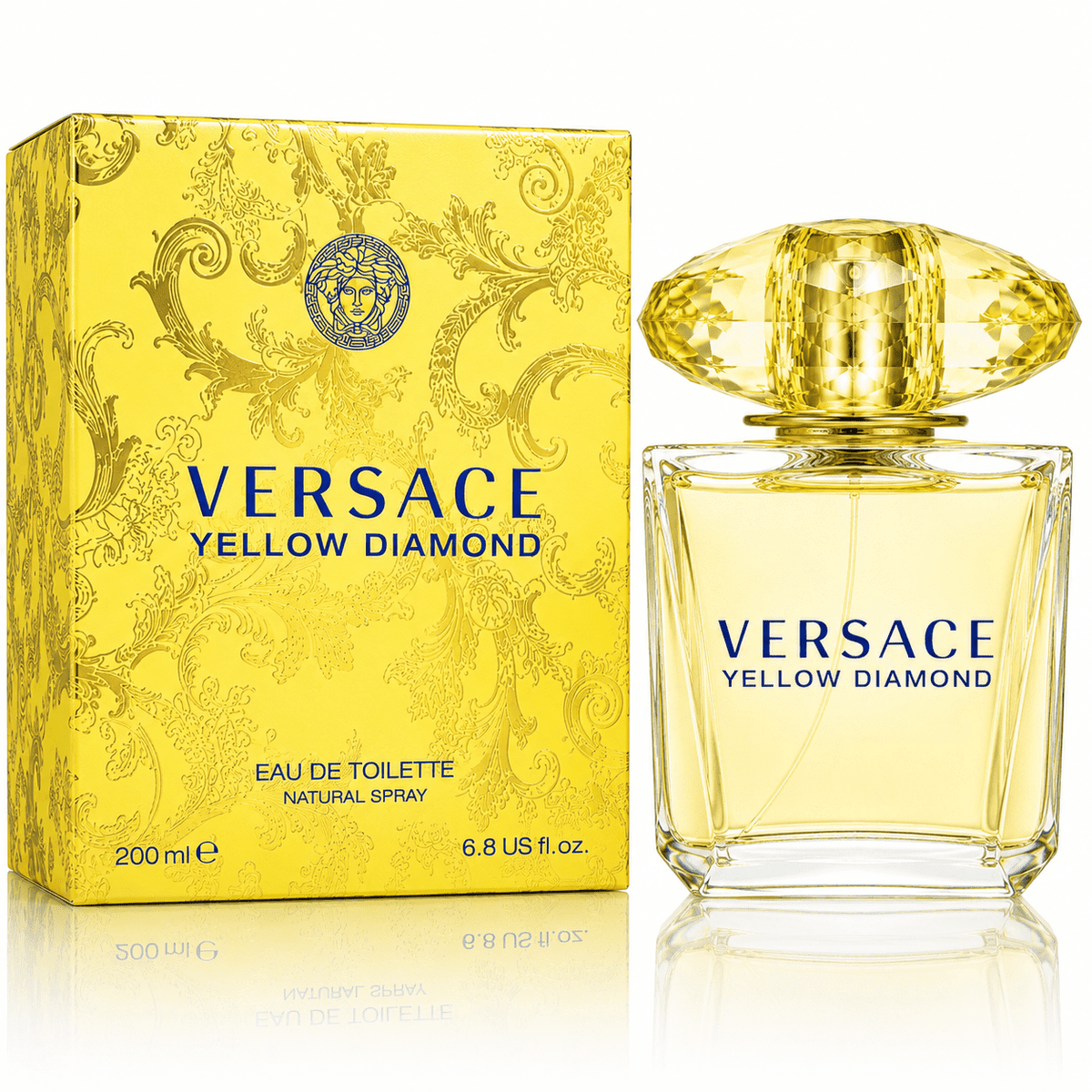 Versace Yellow Diamond Eau de Toilette for Women 6.8 z