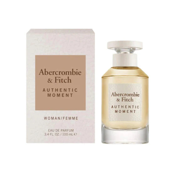 Abercrombie & Fitch Authentic Moment Eau de Parfum for Women – 3.4 fl oz