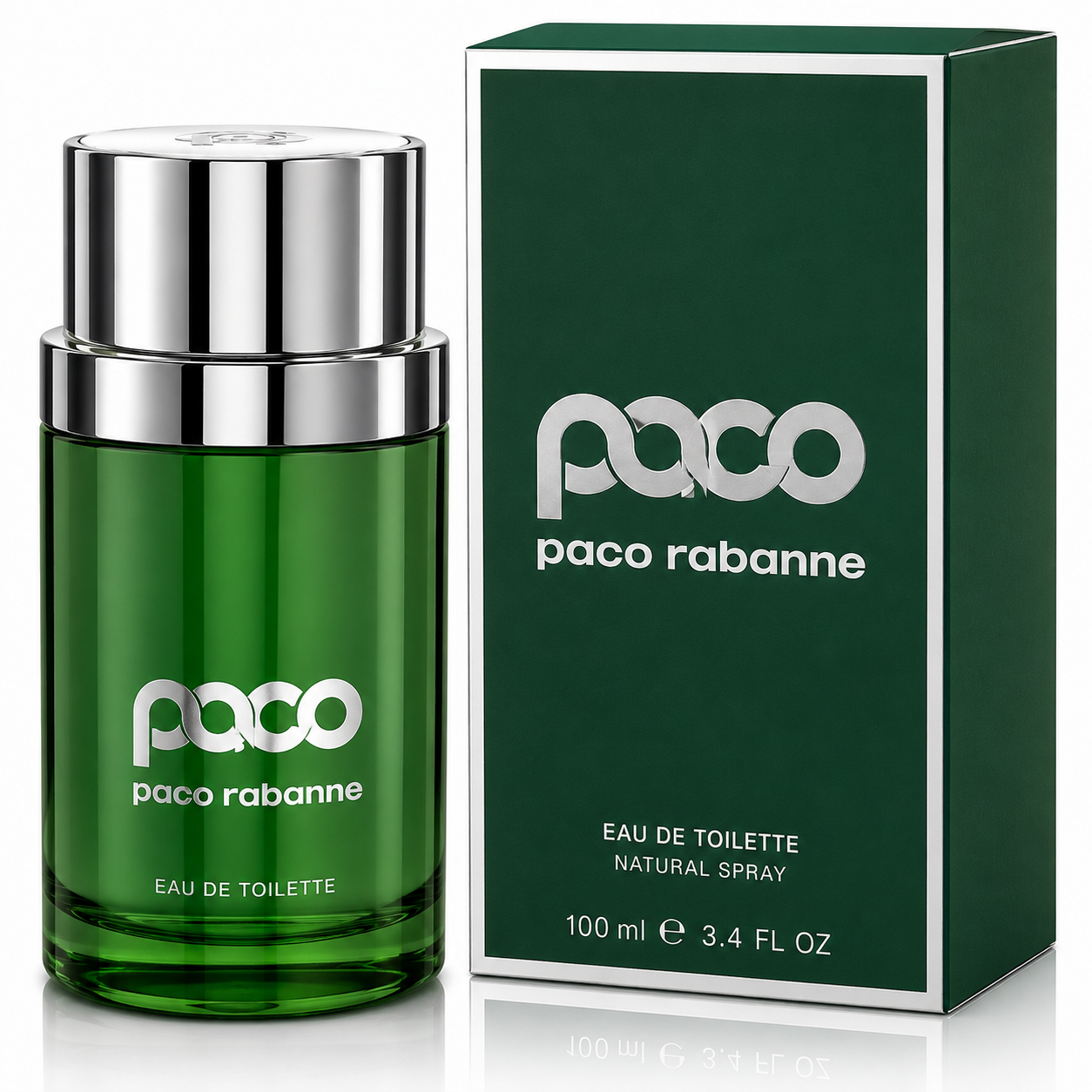 aco Rabanne Paco Eau de Toilette Spray for Men 3.4 Oz / 100ml