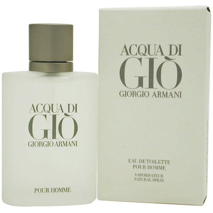 Giorgio Armani Acqua di Giò Eau de Toilette EDT Spray 6.7 oz 200 ml for Men | Fresh Aquatic Citrus Fragrance