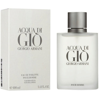 Giorgio Armani Acqua di Giò Eau de Toilette EDT Spray 6.7 oz 200 ml for Men | Fresh Aquatic Citrus Fragrance