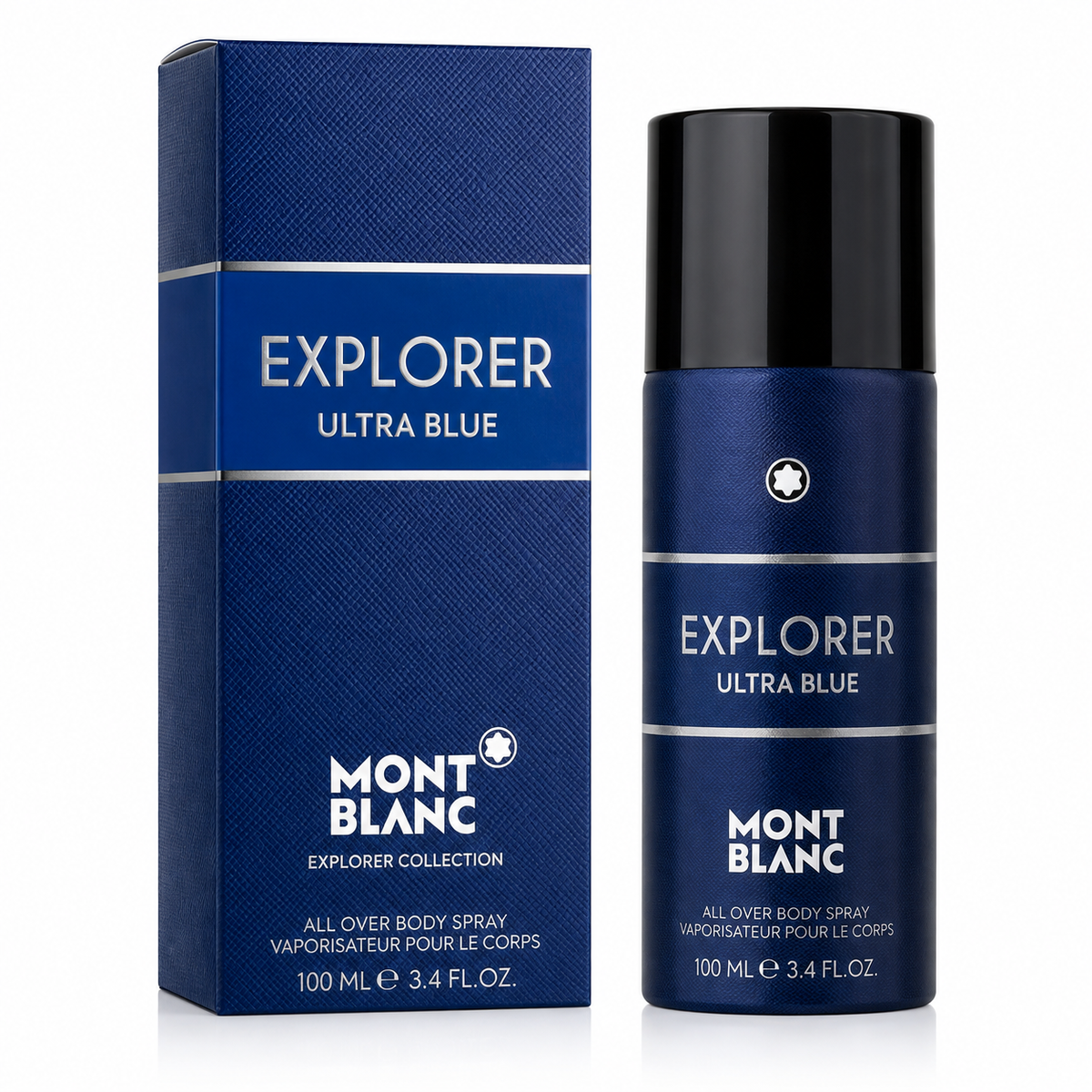 Montblanc Men's Explorer Ultra Blue EDP Body Spray 3.4 oz