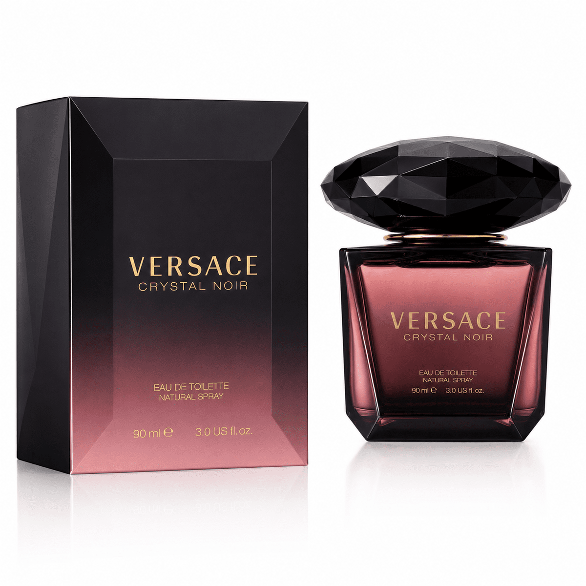 Versace Crystal Noir EDT Spray for Women 3.0 Oz / 90ml – view 2