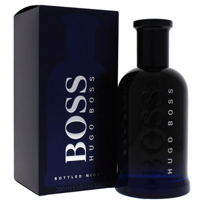 Hugo Boss Bottled Night Eau de Toilette EDT Spray 3.4 oz 100 ml for Men | Warm Woody Aromatic Fragrance