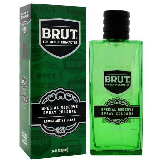 Brut Special Reserve Spray Cologne for Men – classic aromatic fougere fragrance