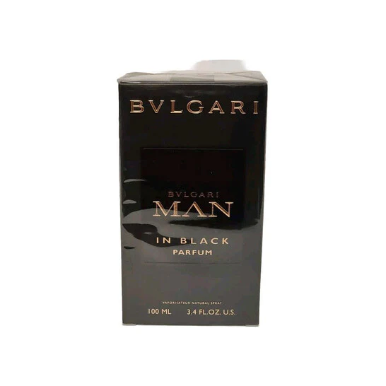 Bvlgari Man In Black Parfum 3.4 oz for men – authentic oriental spicy woody luxury fragrance