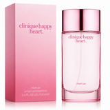 Clinique Happy Heart Perfume Spray for Women 3.4 Oz / 100ml – Floral Woody Fragrance