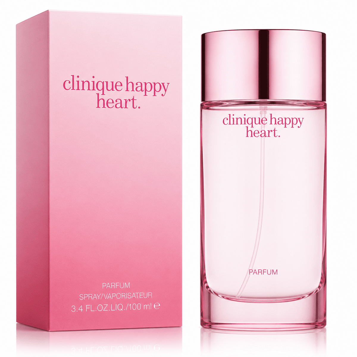 Clinique Happy Heart Perfume Spray for Women 3.4 Oz / 100ml