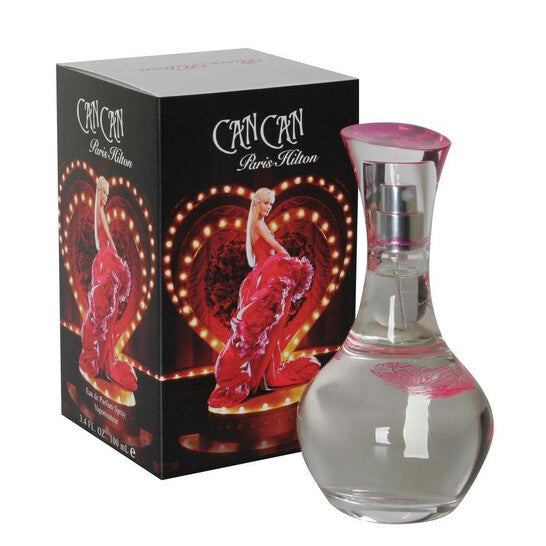 Can Can by Paris Hilton Eau de Parfum Spray for Women 3.4 Oz – Sweet Fruity Floral Glam Perfume