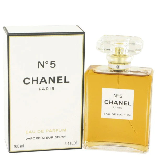 Chanel No. 5 Paris Eau de Parfum Spray for Women 3.4 Oz – Iconic Floral Aldehyde Luxury Perfume