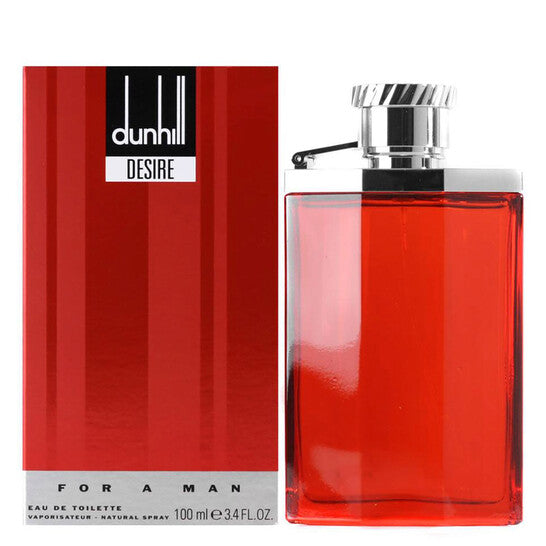 Alfred Dunhill Desire for a Man Eau de Toilette Spray (Red) – 3.4 oz