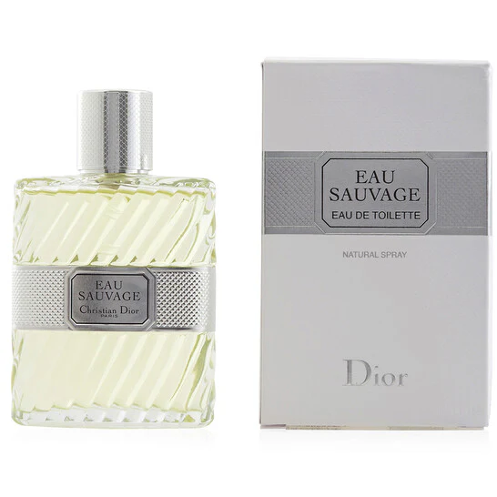 Dior Eau Sauvage Eau de Toilette 3.4 oz for men – authentic fresh citrus aromatic perfume USA