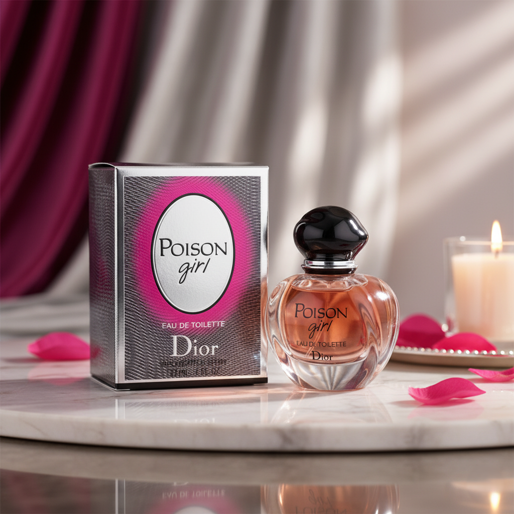 Dior Poison Girl Eau de Toilette 1.0 oz for women – authentic sweet floral gourmand perfume USA