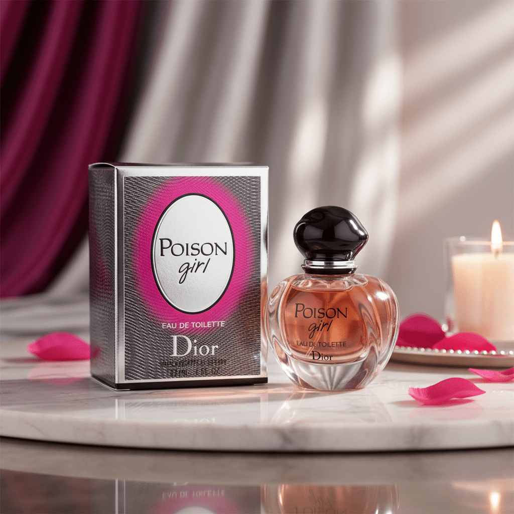 Dior Poison Girl Eau de Toilette 1.0 oz for women – authentic sweet floral gourmand perfume USA