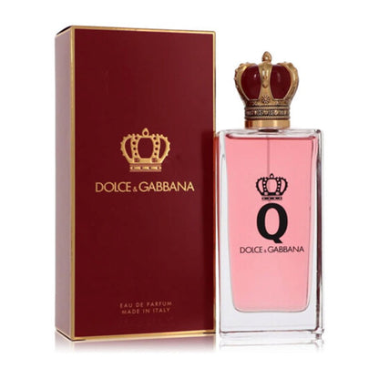 Dolce & Gabbana The Queen Eau de Parfum EDP Spray 3.3 oz 100 ml for Women | Fruity Floral Fragrance