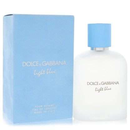Dolce & Gabbana Light Blue Pour Homme Eau de Toilette EDT Spray for Men | Fresh Citrus Aquatic Fragrance