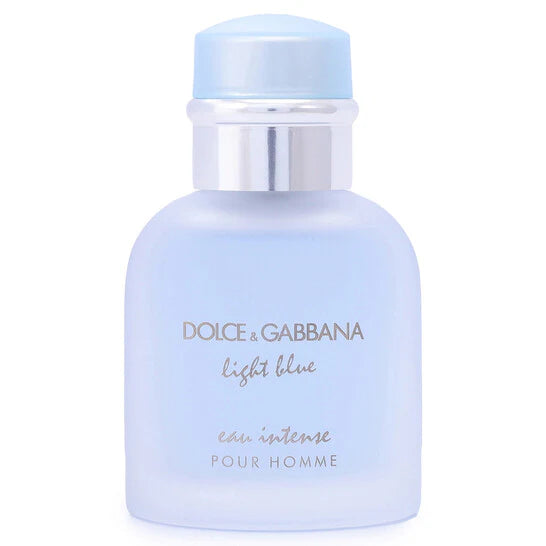 Dolce & Gabbana Light Blue Eau Intense Eau de Parfum 3.4 oz for men fresh woody aquatic fragrance