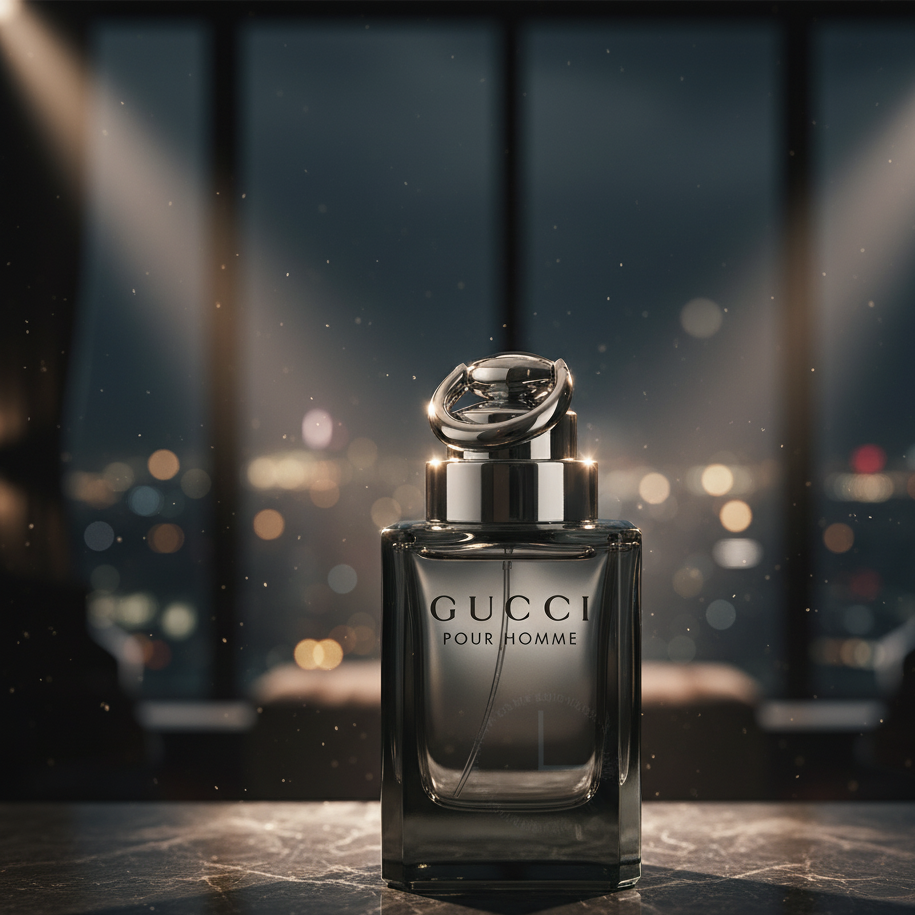 Gucci by Gucci Pour Homme Eau De Toilette For Men | Woody Chypre Fragrance