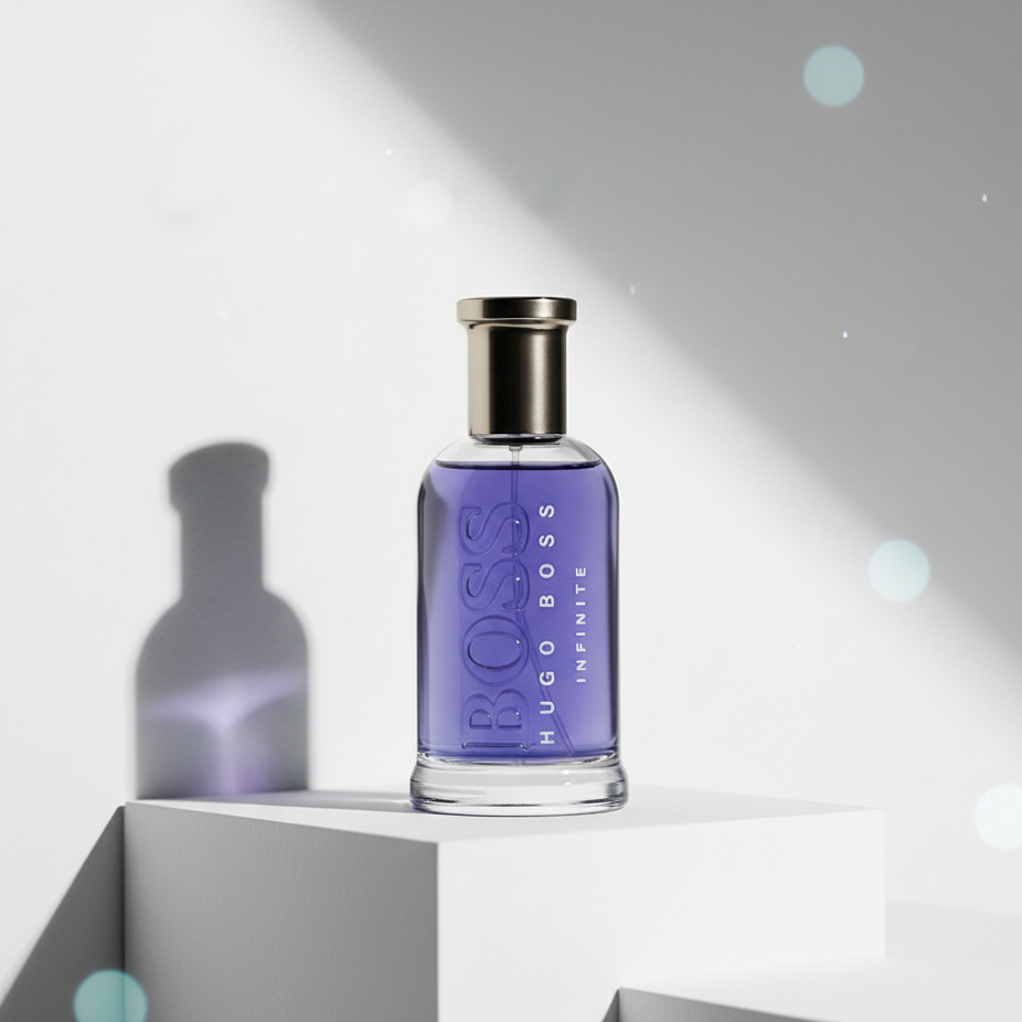 Hugo Boss Bottled Infinite Eau De Parfum for Men woody aromatic fragrance