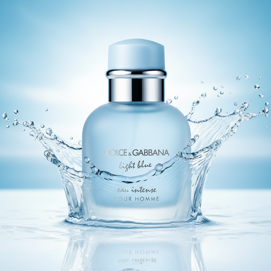 Dolce & Gabbana Light Blue Eau Intense EDP 3.4 oz for Men | Authentic Perfume