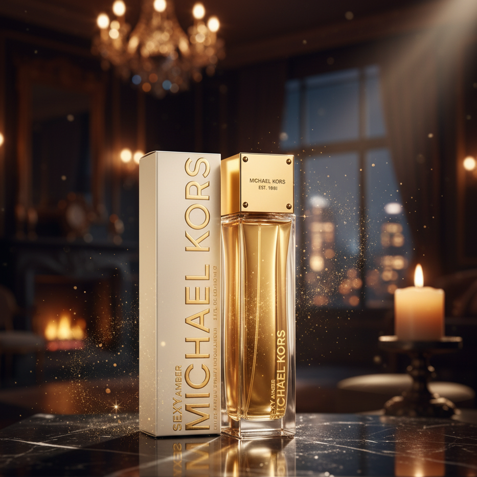 Michael Kors Sexy Amber Eau De Parfum for Women warm oriental floral fragrance