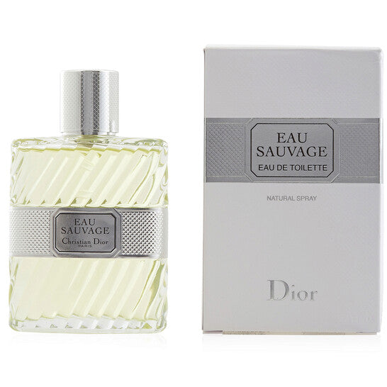 Dior Eau Sauvage Eau de Toilette EDT Spray 3.4 oz 100 ml for Men | Fresh Citrus Aromatic Fragrance