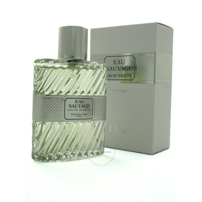 Dior Eau Sauvage Eau de Toilette EDT Spray 3.4 oz 100 ml for Men | Fresh Citrus Aromatic Fragrance