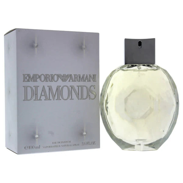 Emporio Armani Diamonds Eau de Parfum EDP Spray 3.4 oz 100 ml for Women | Sweet Floral Oriental Fragrance