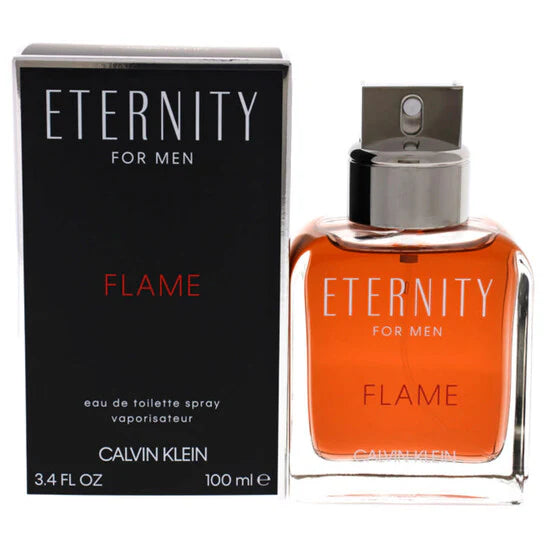 Calvin Klein CK Eternity Flame Eau de Parfum 3.4 oz (100 ml) for Men