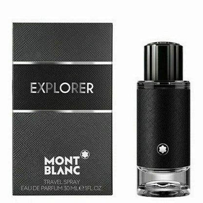 Montblanc Explorer Eau de Parfum Spray for Men 3.4 Oz – Woody Aromatic Adventure Cologne