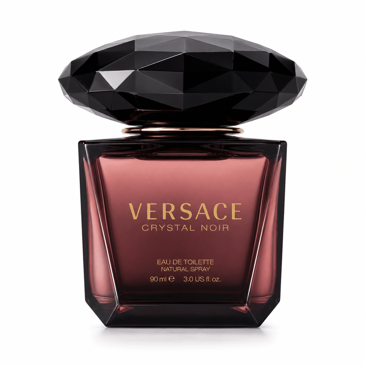 Versace Crystal Noir Eau de Toilette Spray for Women 3.0 Oz / 90ml – Amber Floral Fragrance