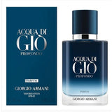 Giorgio Armani Acqua di Giò Profondo Parfum Spray for Men | Deep Aquatic Aromatic Fragrance
