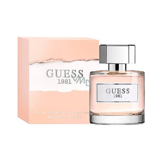 Guess 1981 Eau de Toilette EDT Spray 3.4 oz 100 ml for Men | Fresh Woody Aromatic Fragrance