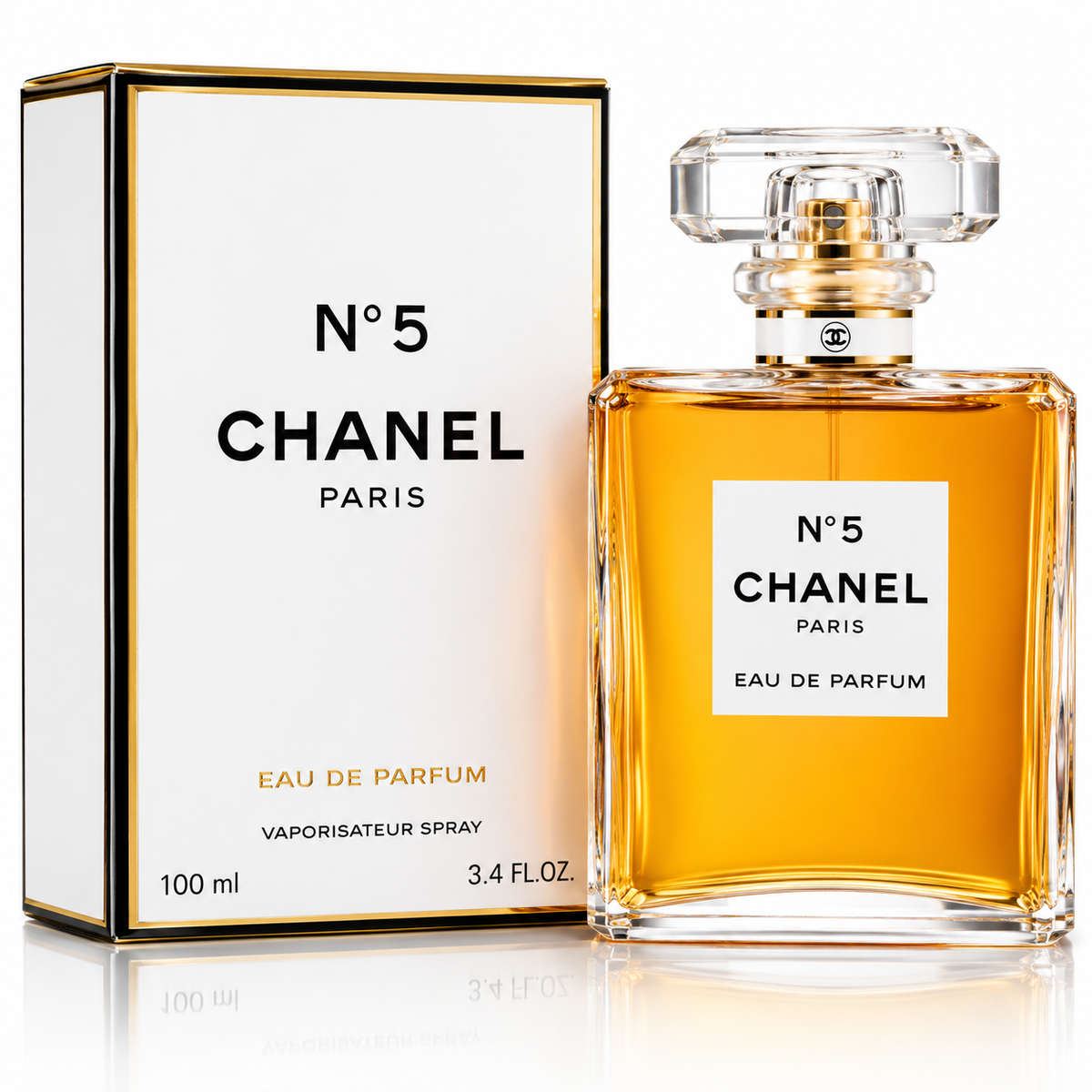 hanel No. 5 Paris Eau de Parfum Spray for Women 3.4 Oz 
