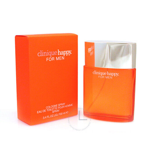 Clinique Happy for Men Cologne Spray EDT 3.4 oz (100 ml)