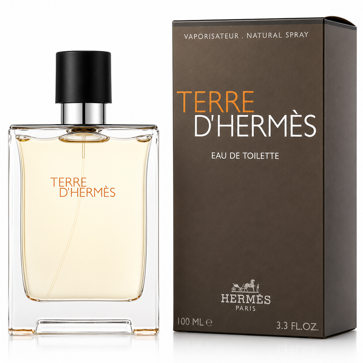 Terre d'Hermes perfume bottle and 
