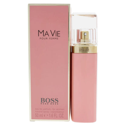 Hugo Boss Ma Vie Eau de Parfum EDP Spray 2.5 oz 75 ml for Women | Soft Floral Elegant Fragrance