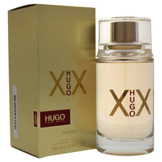 Hugo Boss Hugo XX Eau de Toilette EDT Spray 3.3 oz 100 ml for Women | Fruity Floral Modern Fragrance