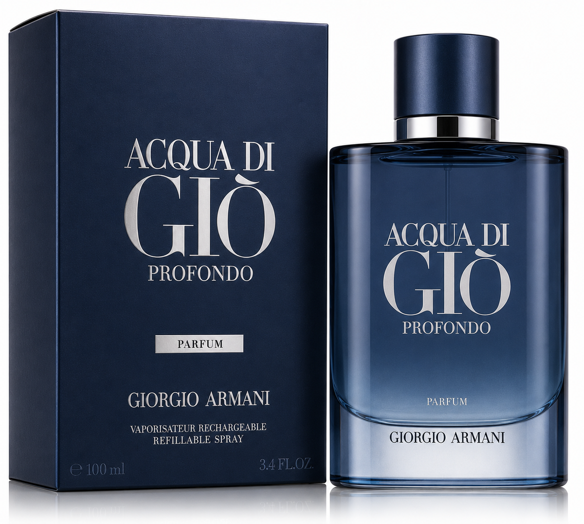 iorgio Armani Acqua di Giò Profondo Eau de Parfum Spray for Men 3.4 Oz